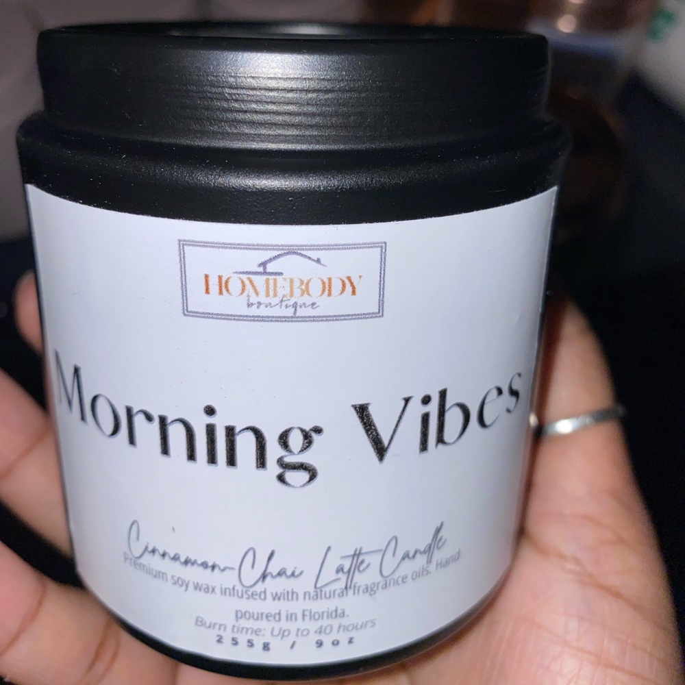 Homebody Boutique candle morning vibes